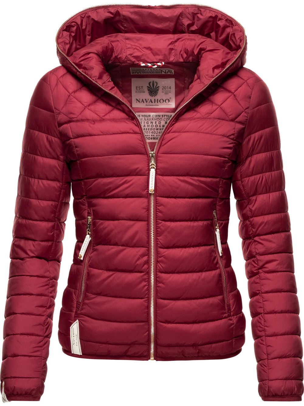 Navahoo Steppjacke Damen rot, XS