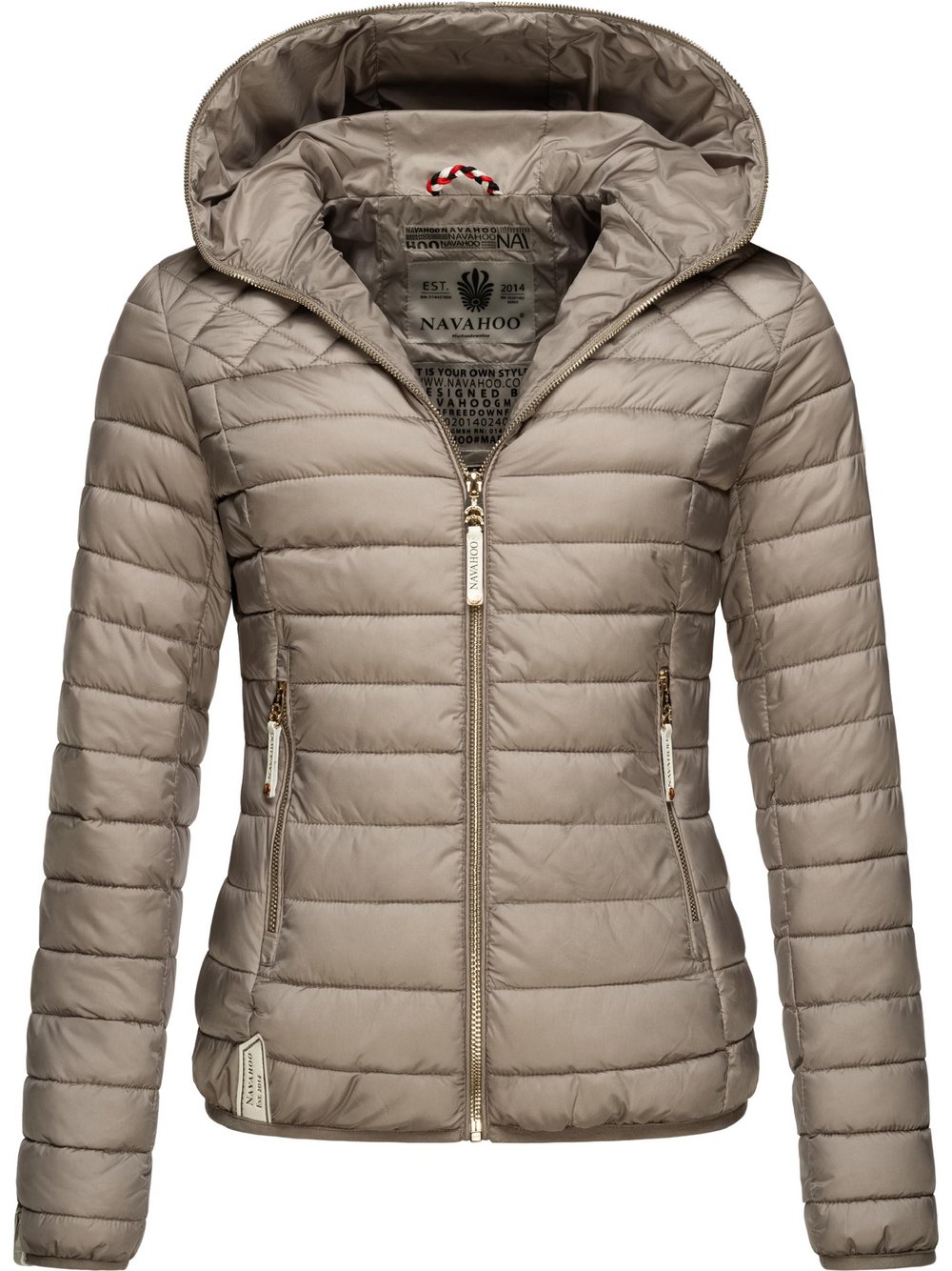 Navahoo Steppjacke Damen beige, L