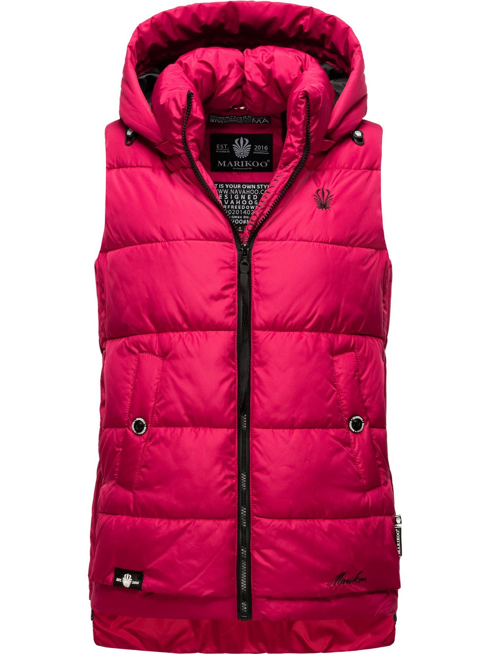 Marikoo Steppweste Damen rosa, S