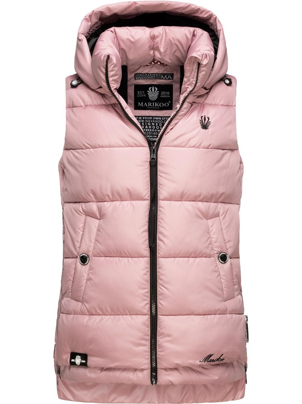 Marikoo Steppweste Damen rosa, S