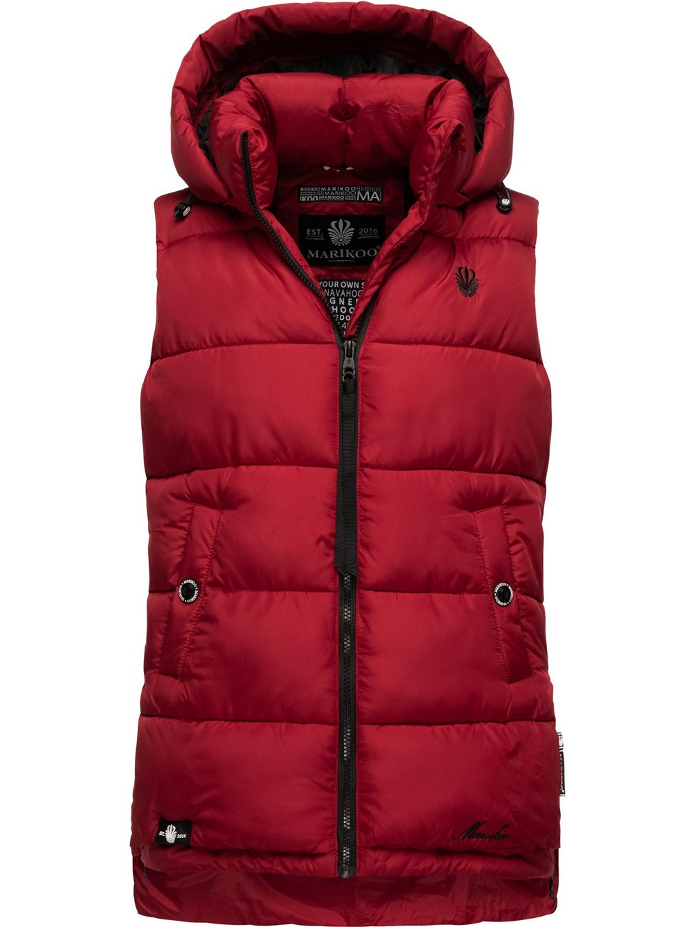 Marikoo Steppweste Damen rot, L