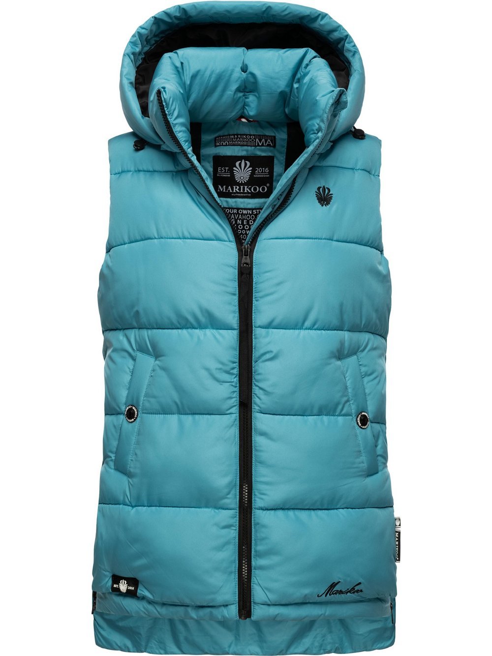 Marikoo Steppweste Damen blau, S