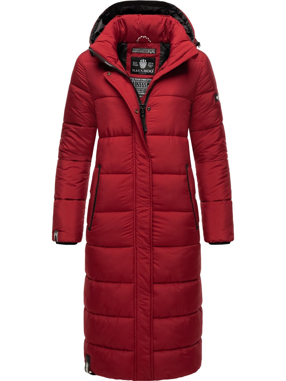 Navahoo Steppmantel Damen rot, M