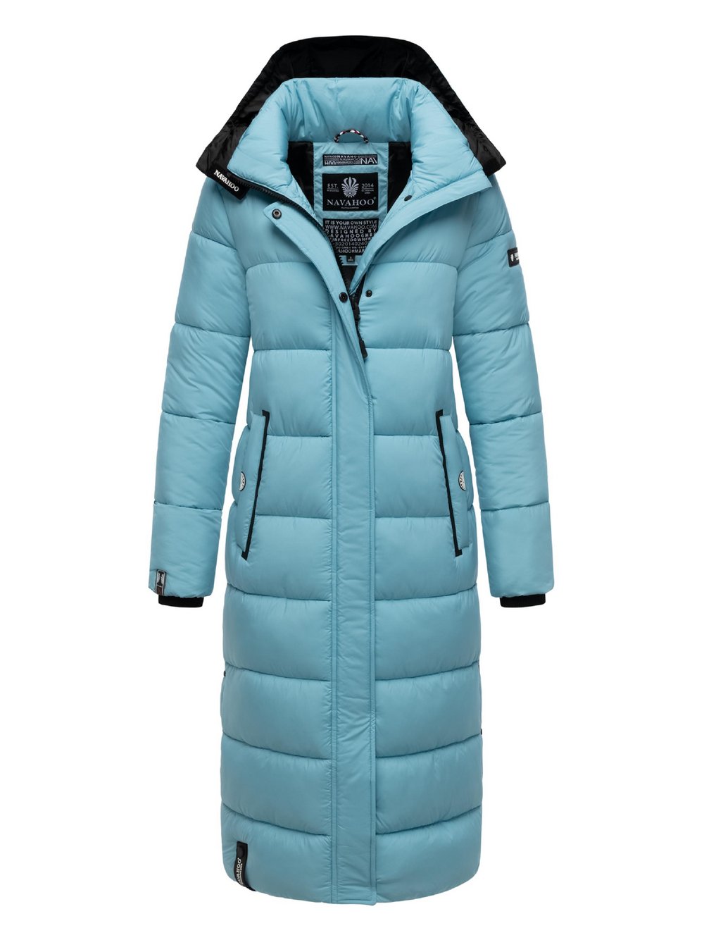 Thumbnail - Navahoo Steppmantel Damen blau, S