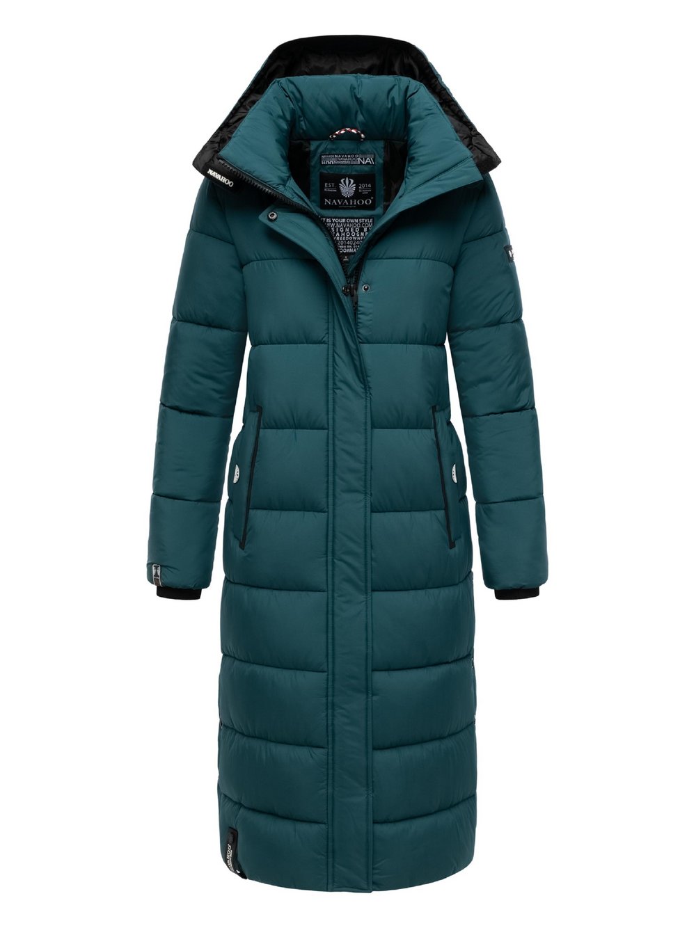 Thumbnail - Navahoo Steppmantel Damen grün, L