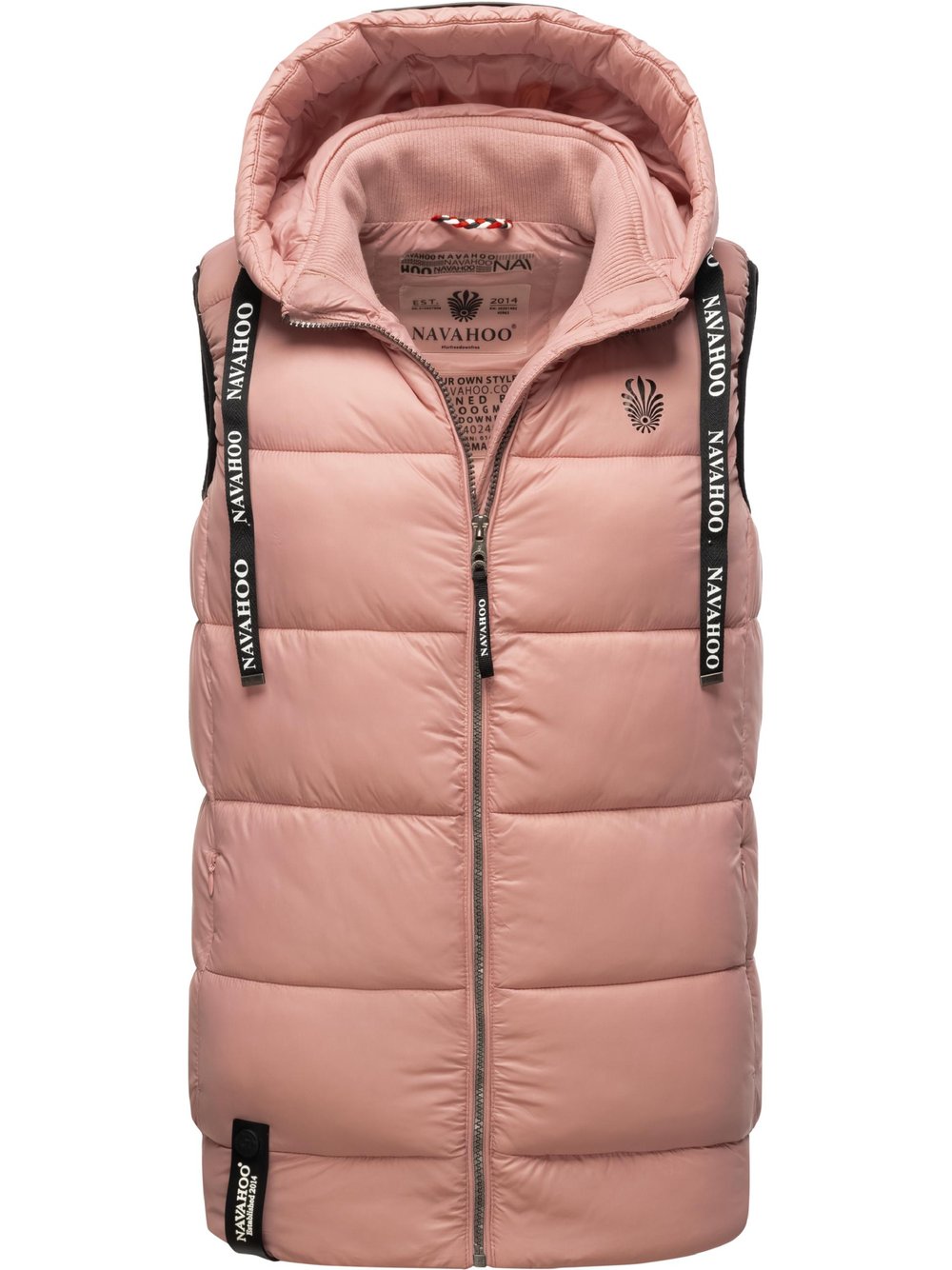 Navahoo Steppweste Damen rosa, S