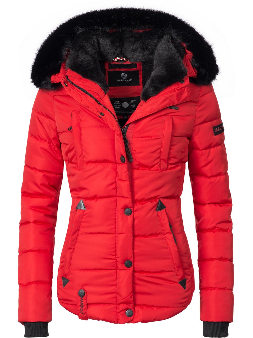 Marikoo Steppjacke Damen rot, XS