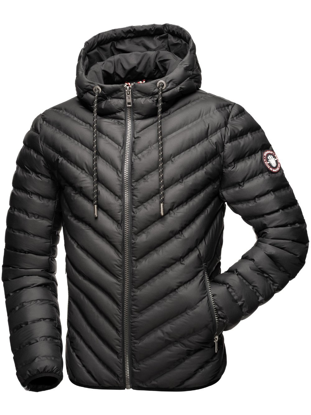 Navahoo Steppjacke Herren schwarz, XXL