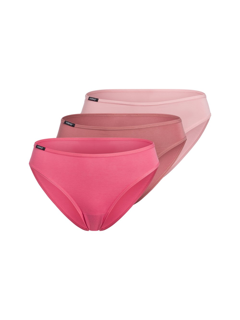 SKINY Slips im 3er-Pack Damen Baumwolle mehrfarbig, 44