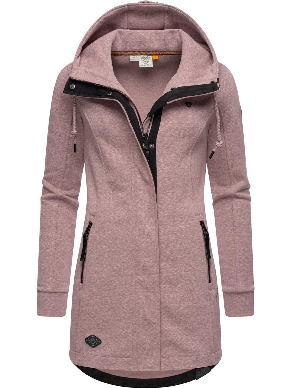 Ragwear Sweatjacke Damen Baumwolle lila, 50