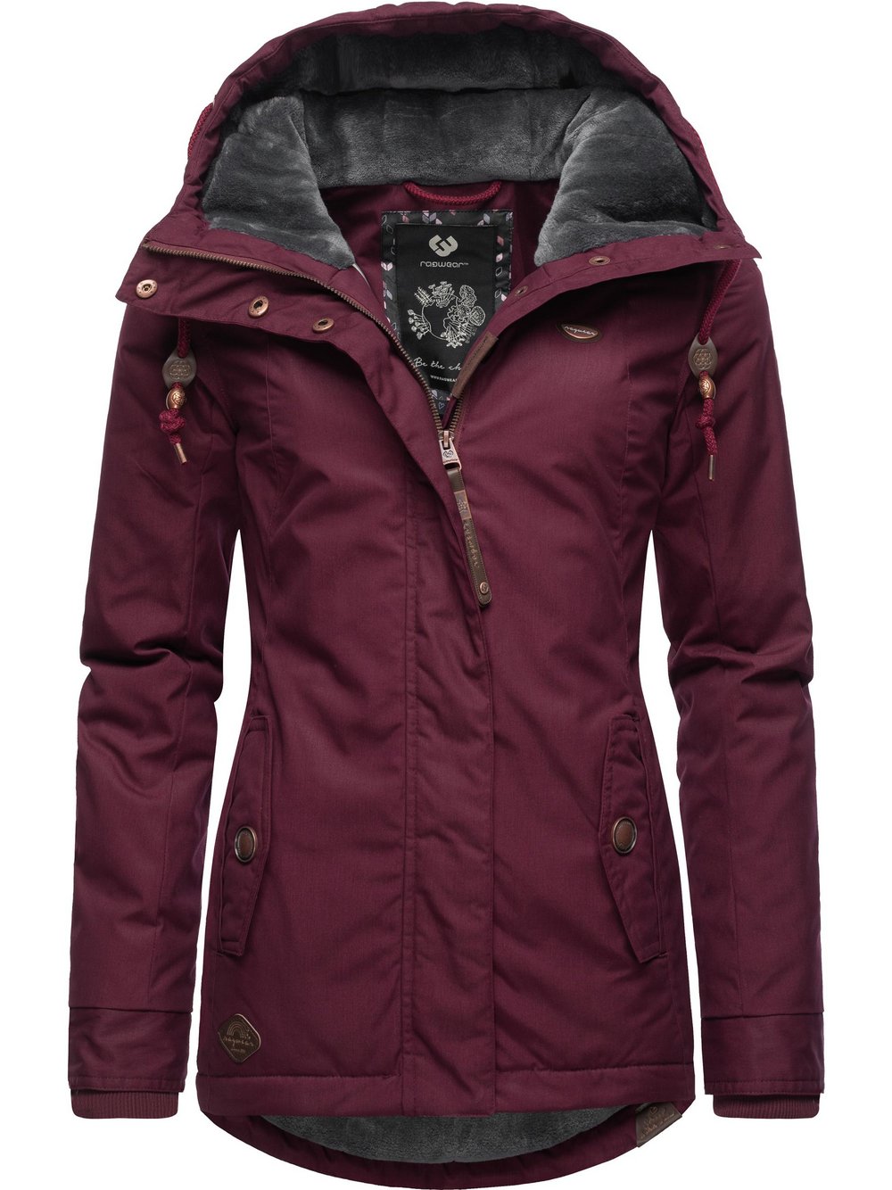 Thumbnail - Ragwear Winterjacke Damen rot, XXL
