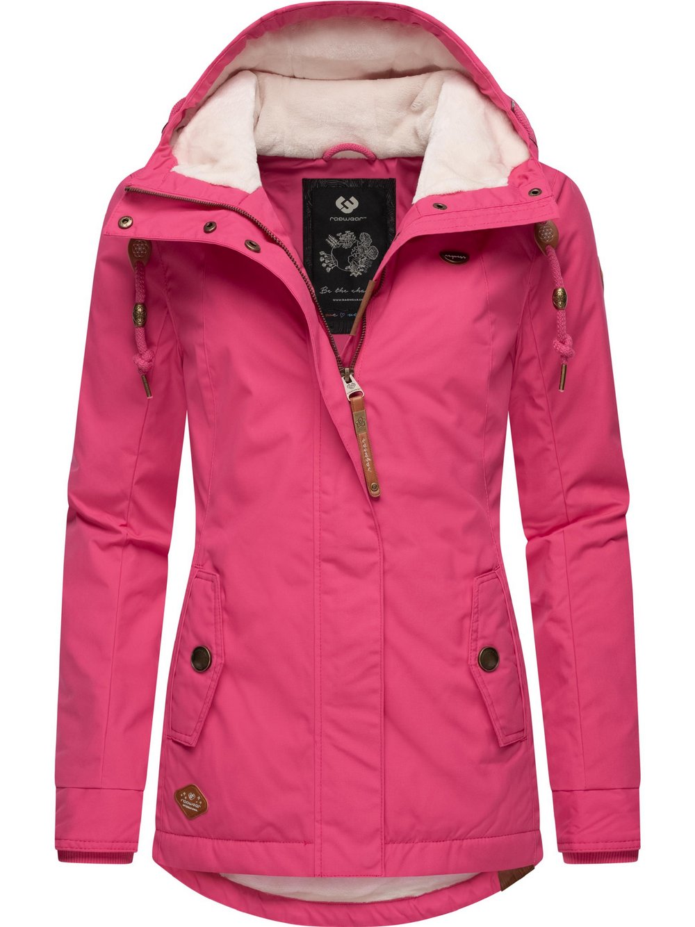 Ragwear Winterjacke Damen rosa, XL