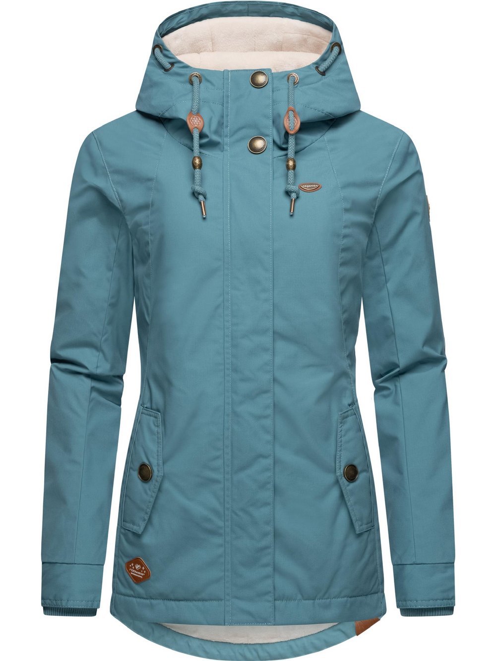 Ragwear Winterjacke Damen grün, 4XL