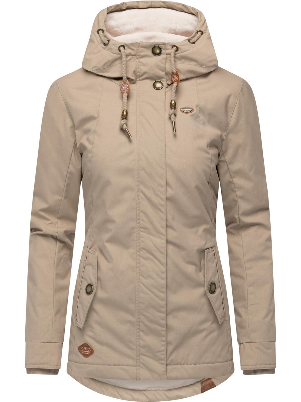 Ragwear Winterjacke Damen beige, M