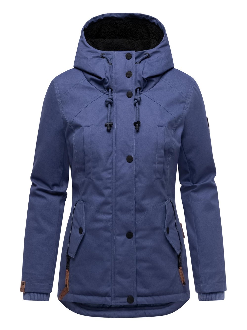 Marikoo Winterjacke Damen Baumwolle lila, XXXL
