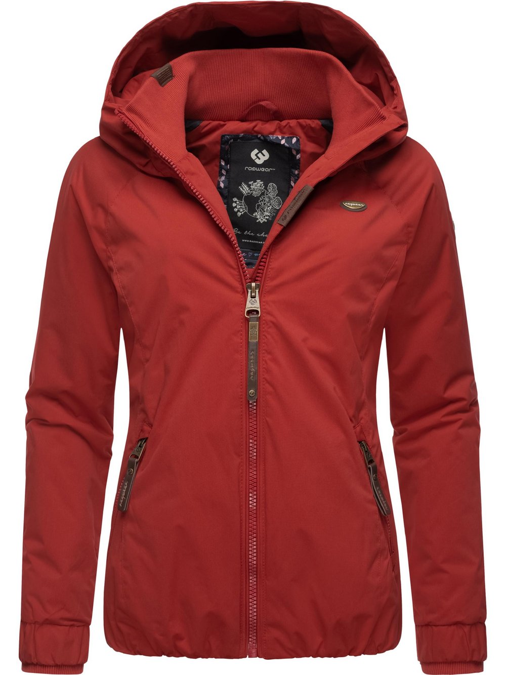 Ragwear Winterjacke Damen rot, S