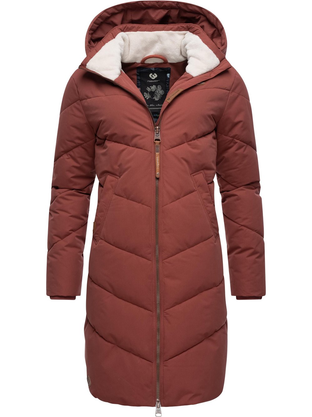 Ragwear Wintermantel Damen braun, M