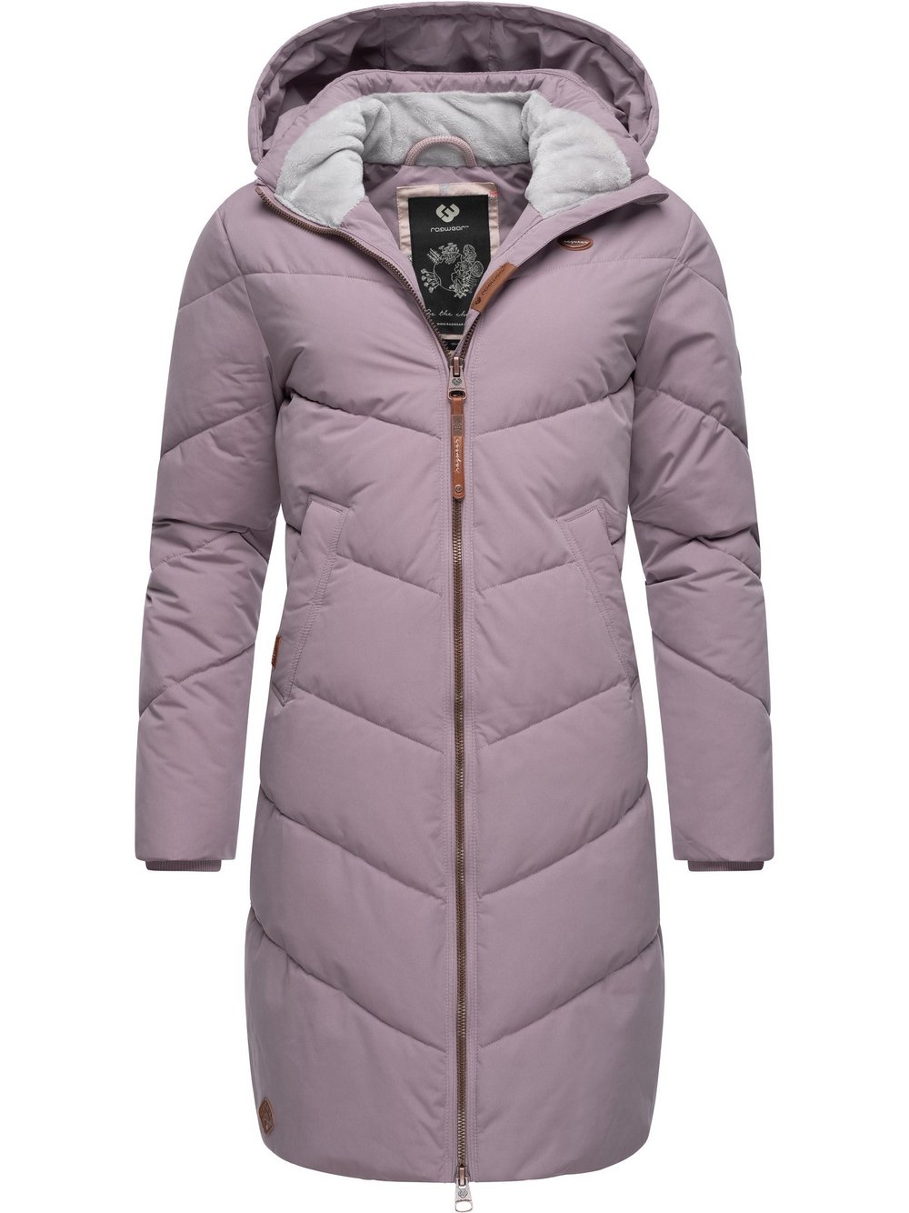 Ragwear Wintermantel Damen lila, 50