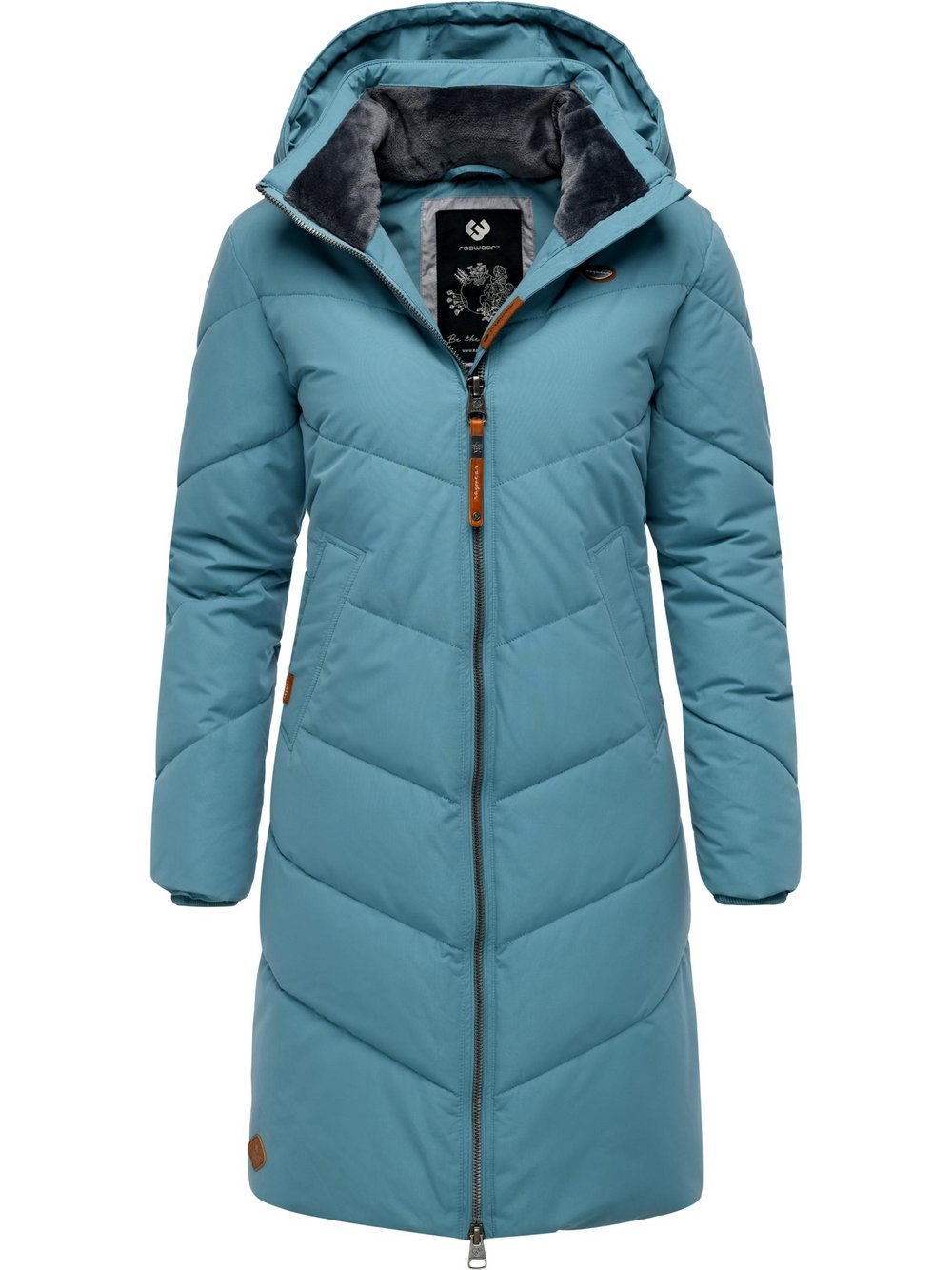 Thumbnail - Ragwear Wintermantel Damen grau, M