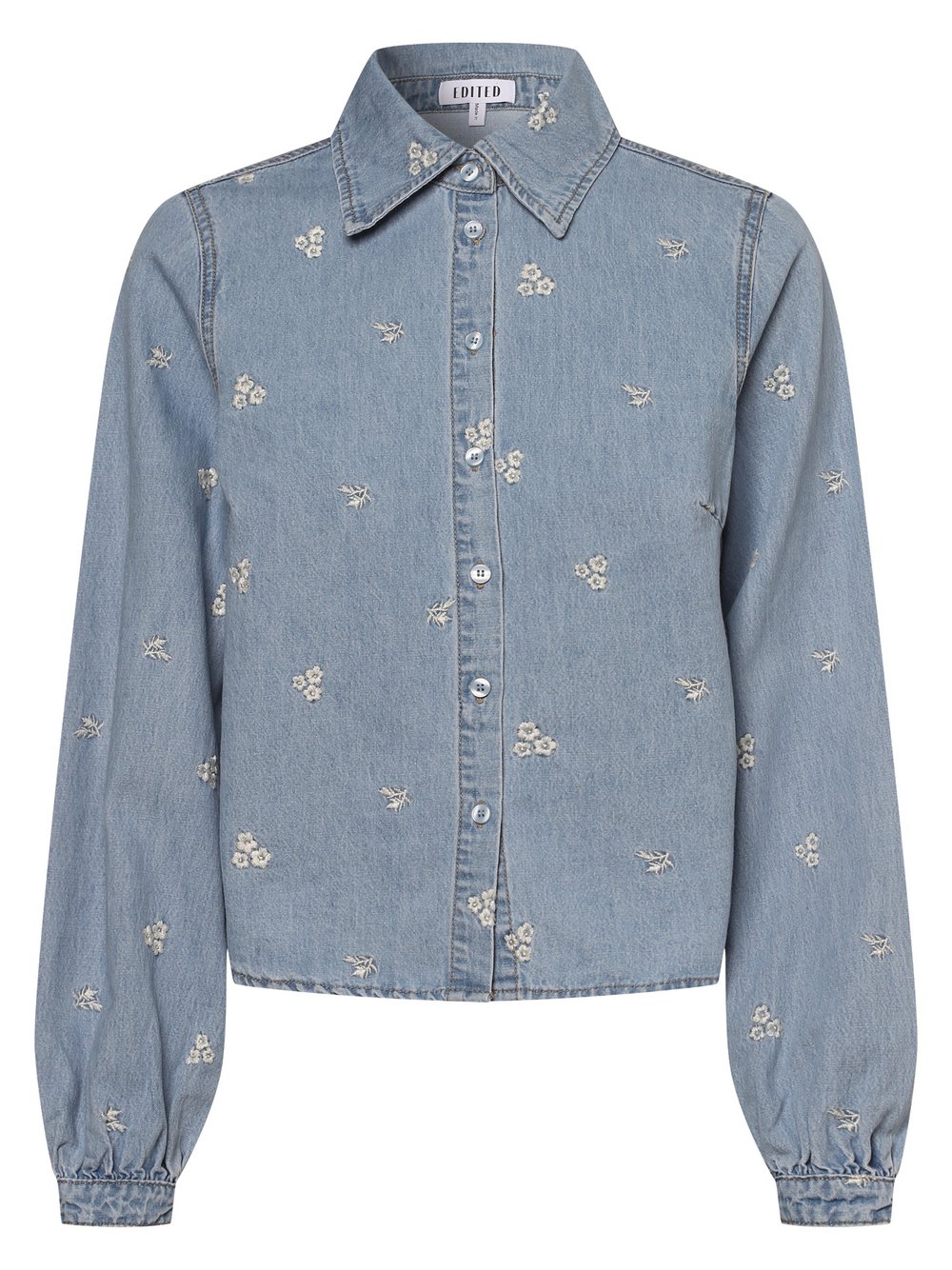 EDITED - Damska koszula jeansowa – Jolin, niebieski