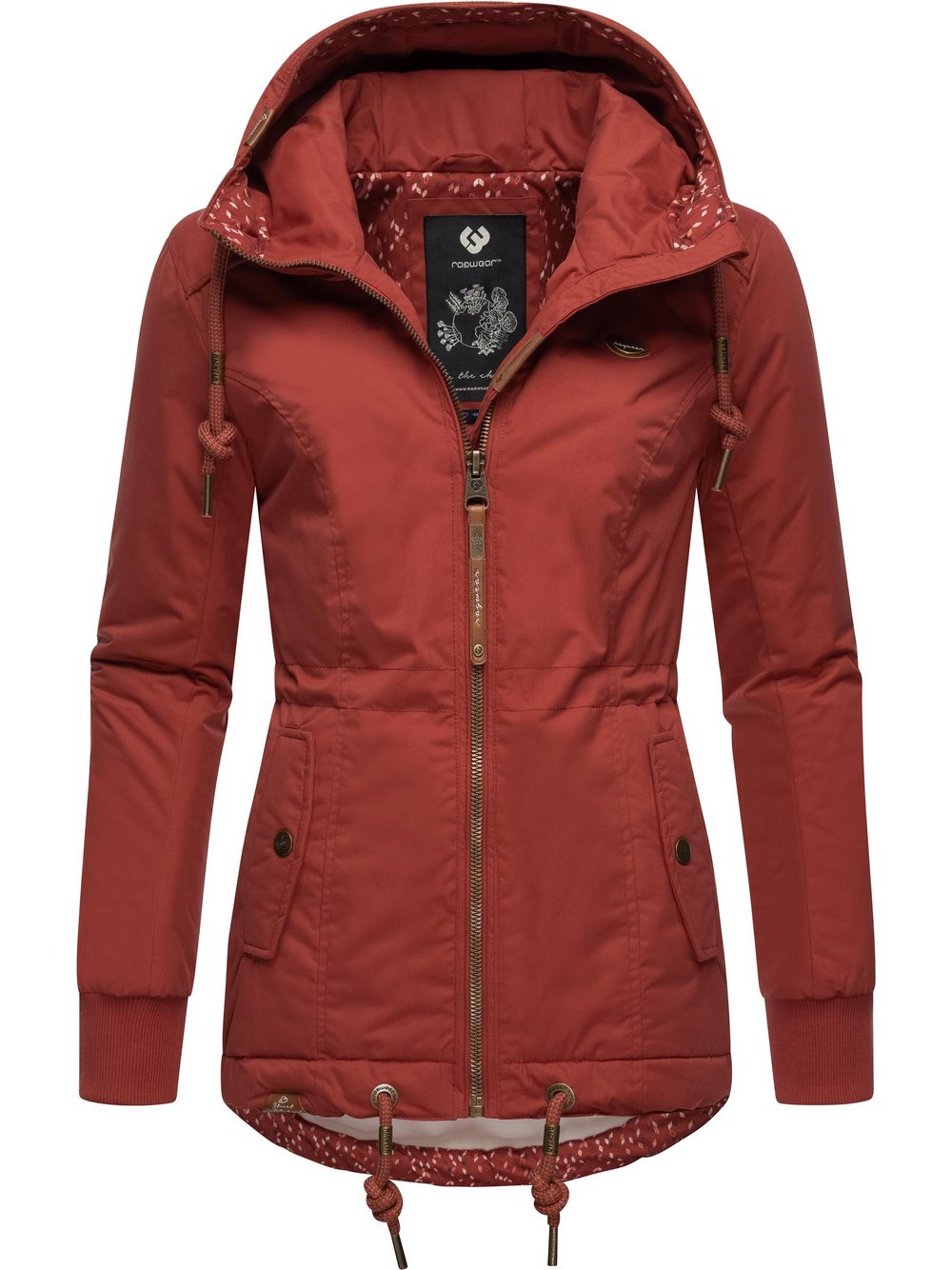 Ragwear Winterjacke Damen rot, M