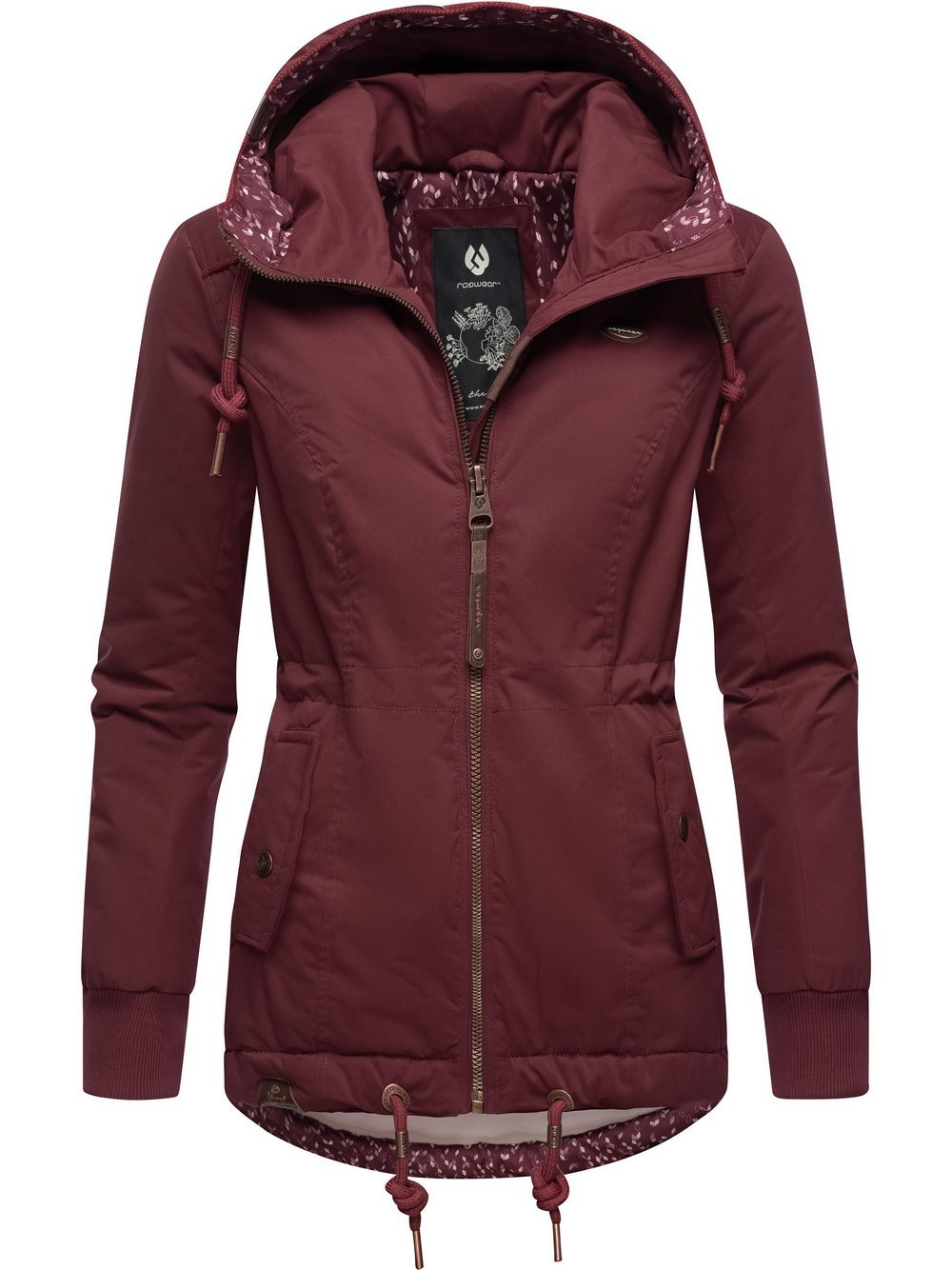 Ragwear Winterjacke Damen rot, XS