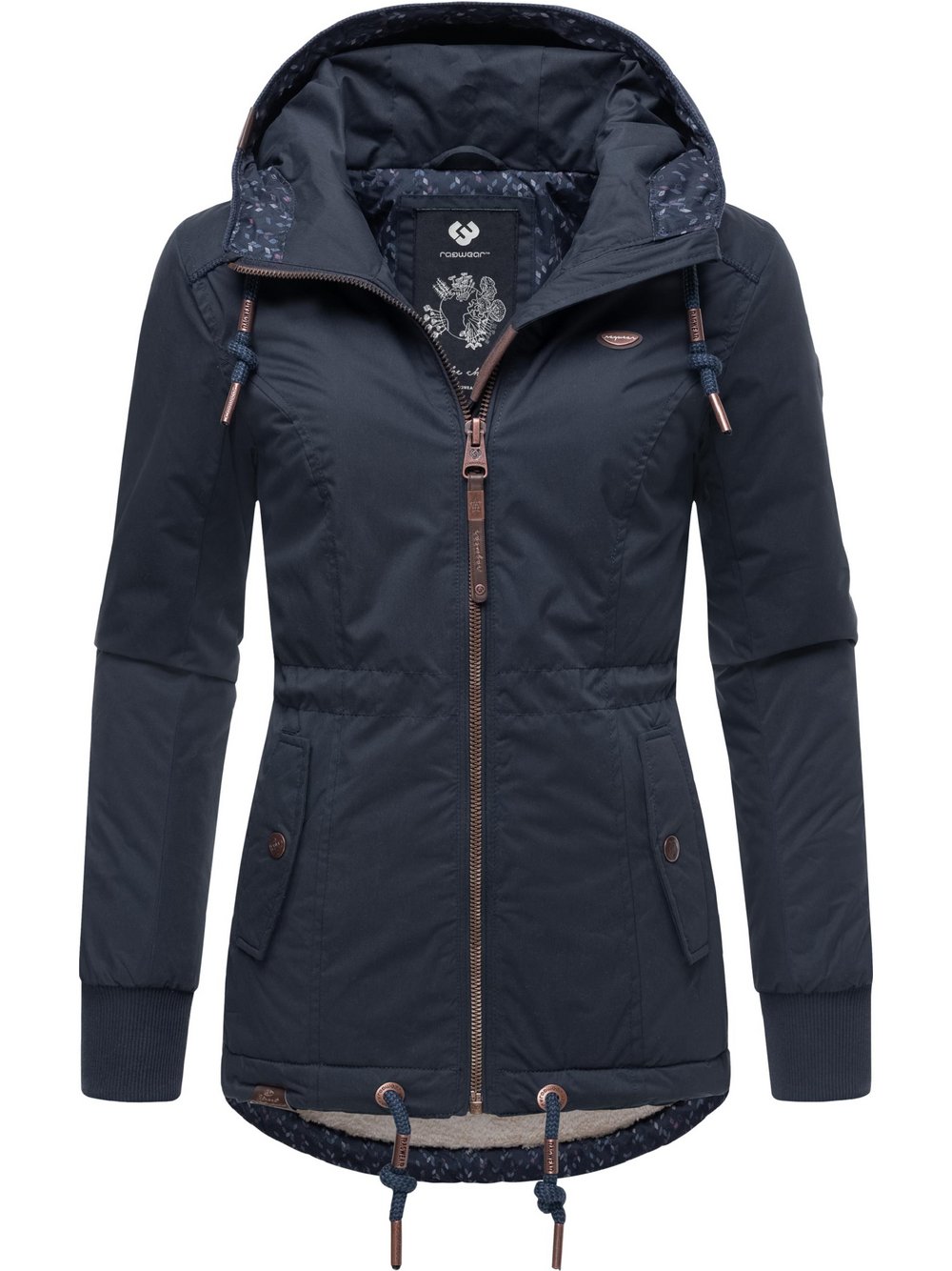 Ragwear Winterjacke Damen blau, 50