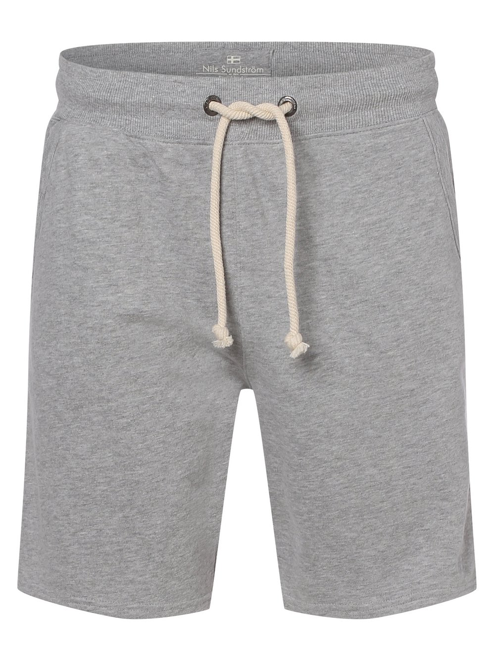 Nils Sundström Sweatshorts Herren grau meliert, S