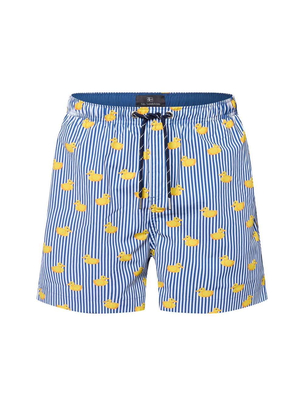 Nils Sundström Badeshorts Herren mehrfarbig gemustert, XXL
