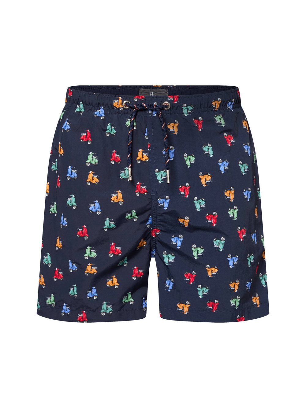 Nils Sundström Badeshorts Herren mehrfarbig gemustert, M