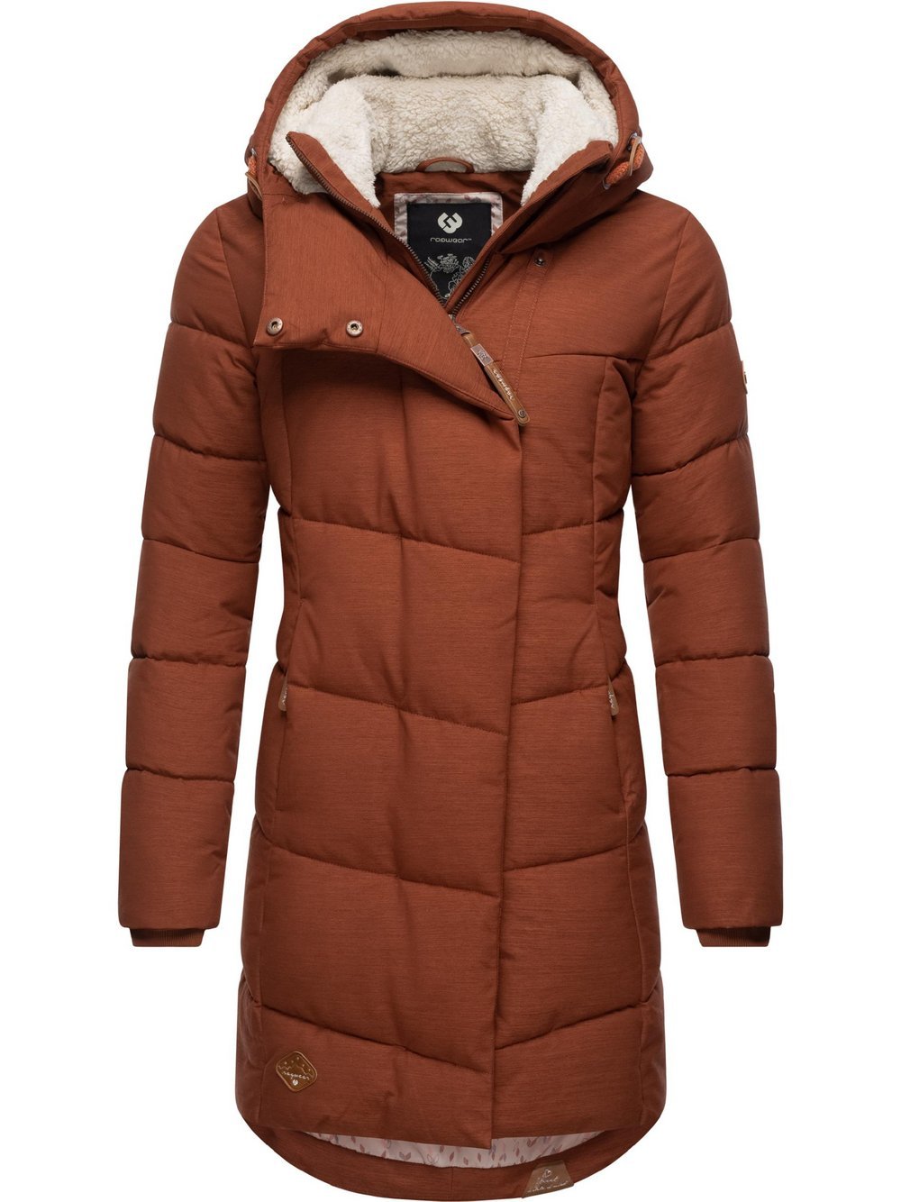 Ragwear Wintermantel Damen braun, XS