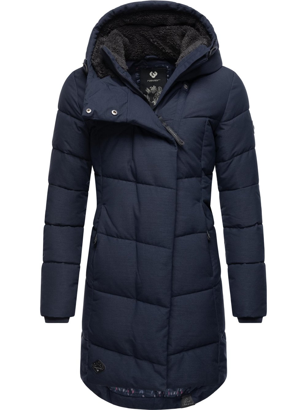 Ragwear Wintermantel Damen blau, XS