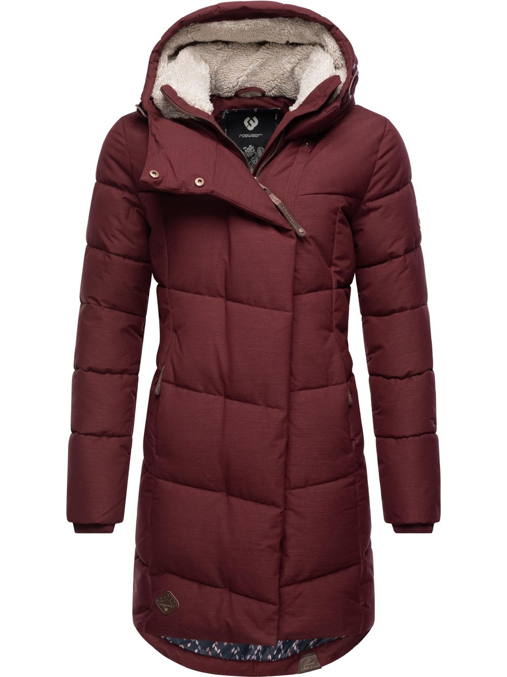 Ragwear Wintermantel Damen rot, XXXXL