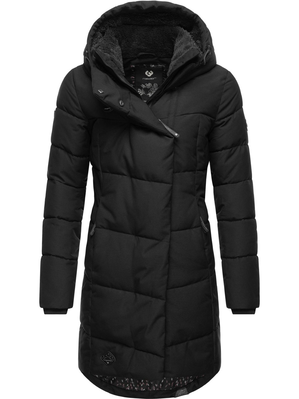 Ragwear Wintermantel Damen schwarz, S