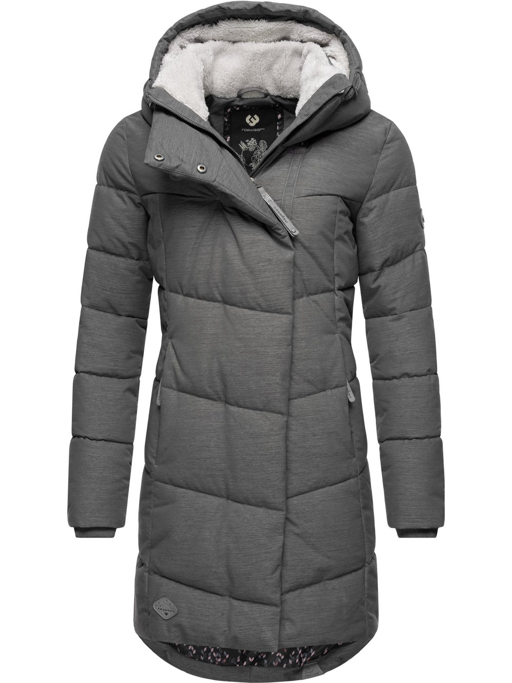 Ragwear Wintermantel Damen grau, XXL