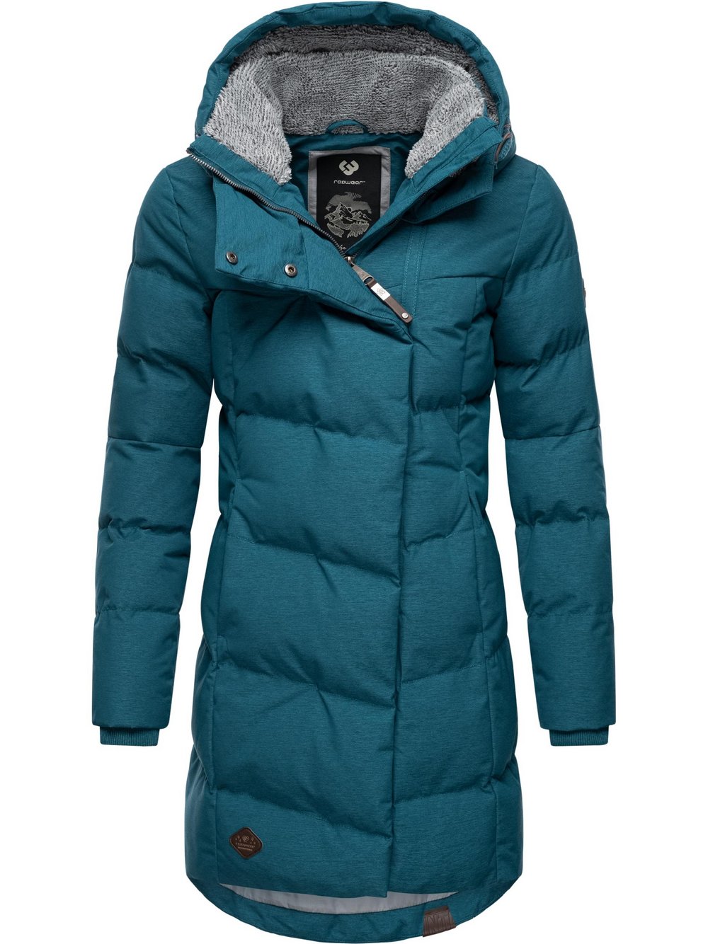Ragwear Wintermantel Damen blau, 6XL