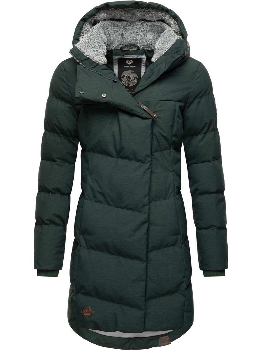 Ragwear Wintermantel Damen grün, L