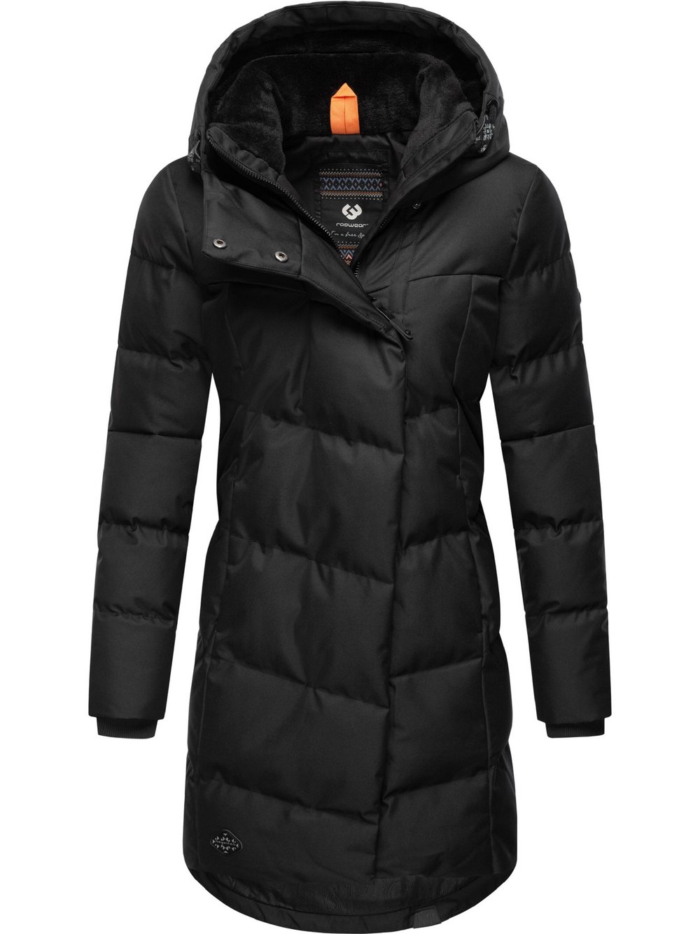 Ragwear Wintermantel Damen schwarz, L