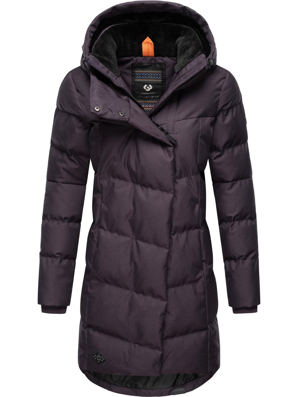 Ragwear Wintermantel Damen lila, S