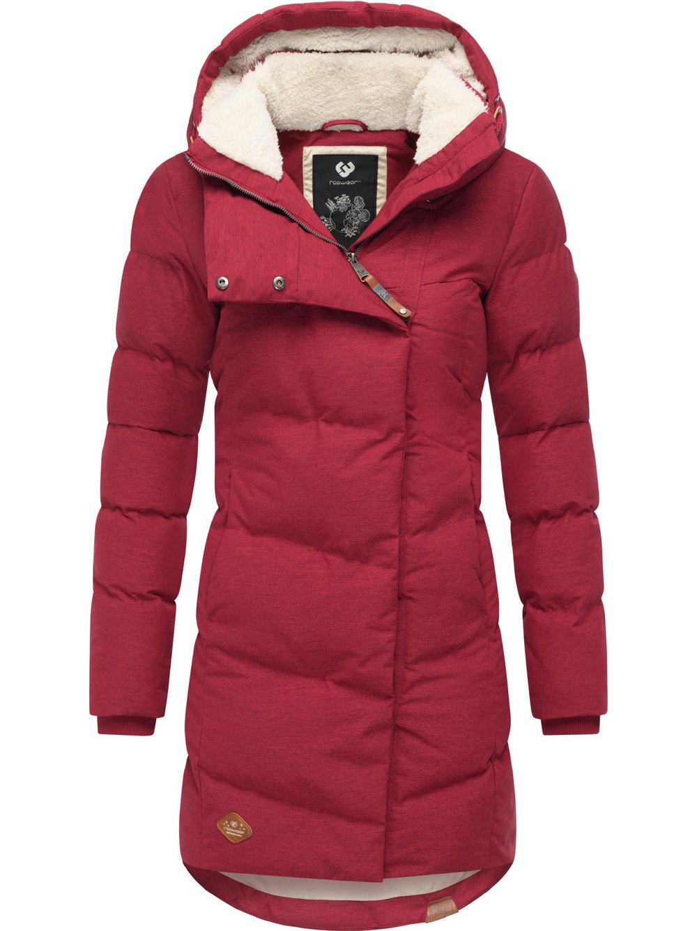 Ragwear Wintermantel Damen rot, S