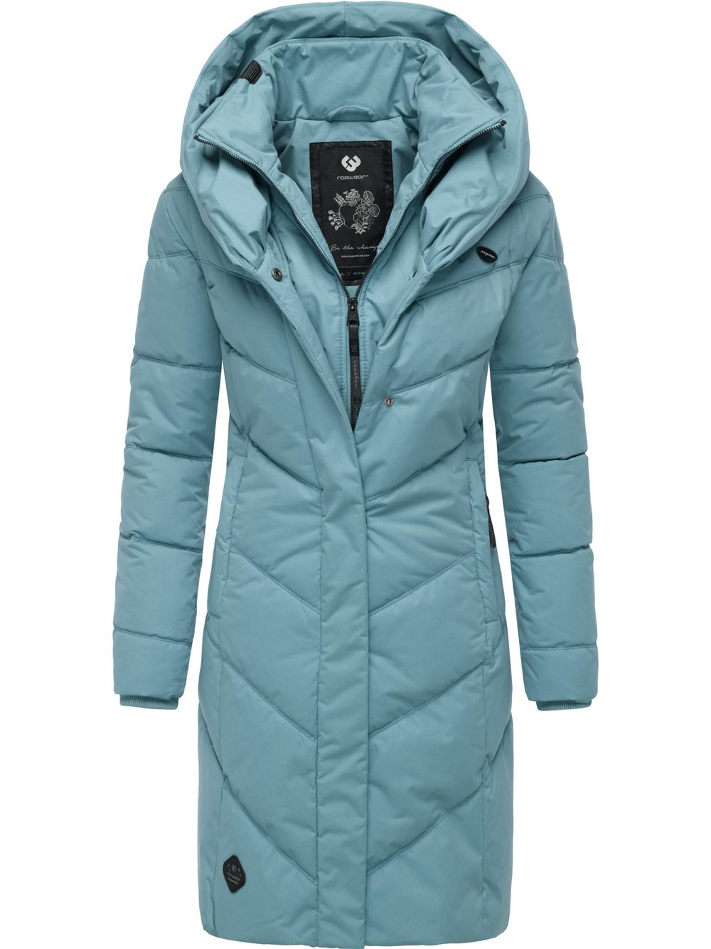 Ragwear Steppmantel Damen grau, XXXL