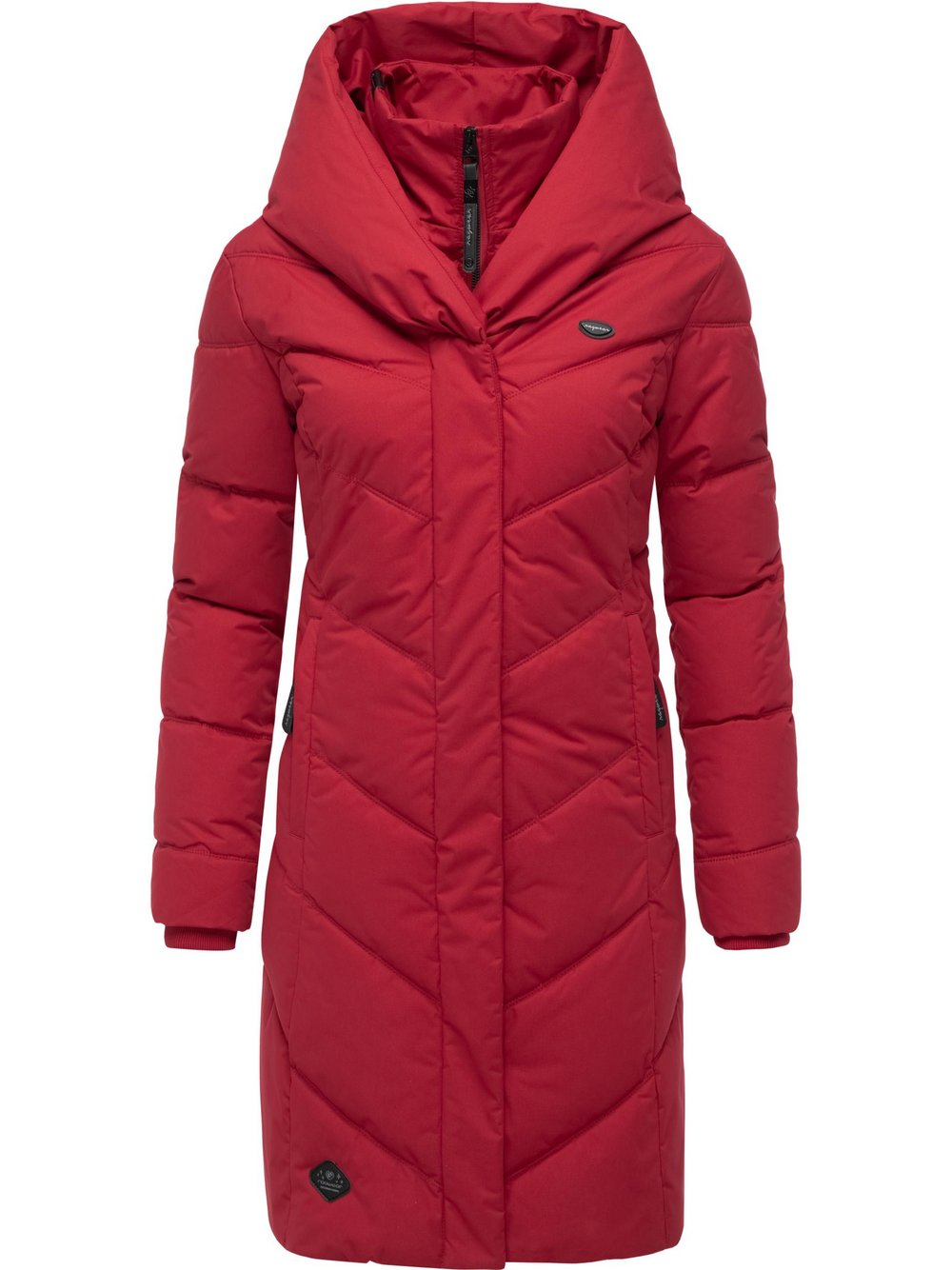 Ragwear Steppmantel Damen rot, 5XL