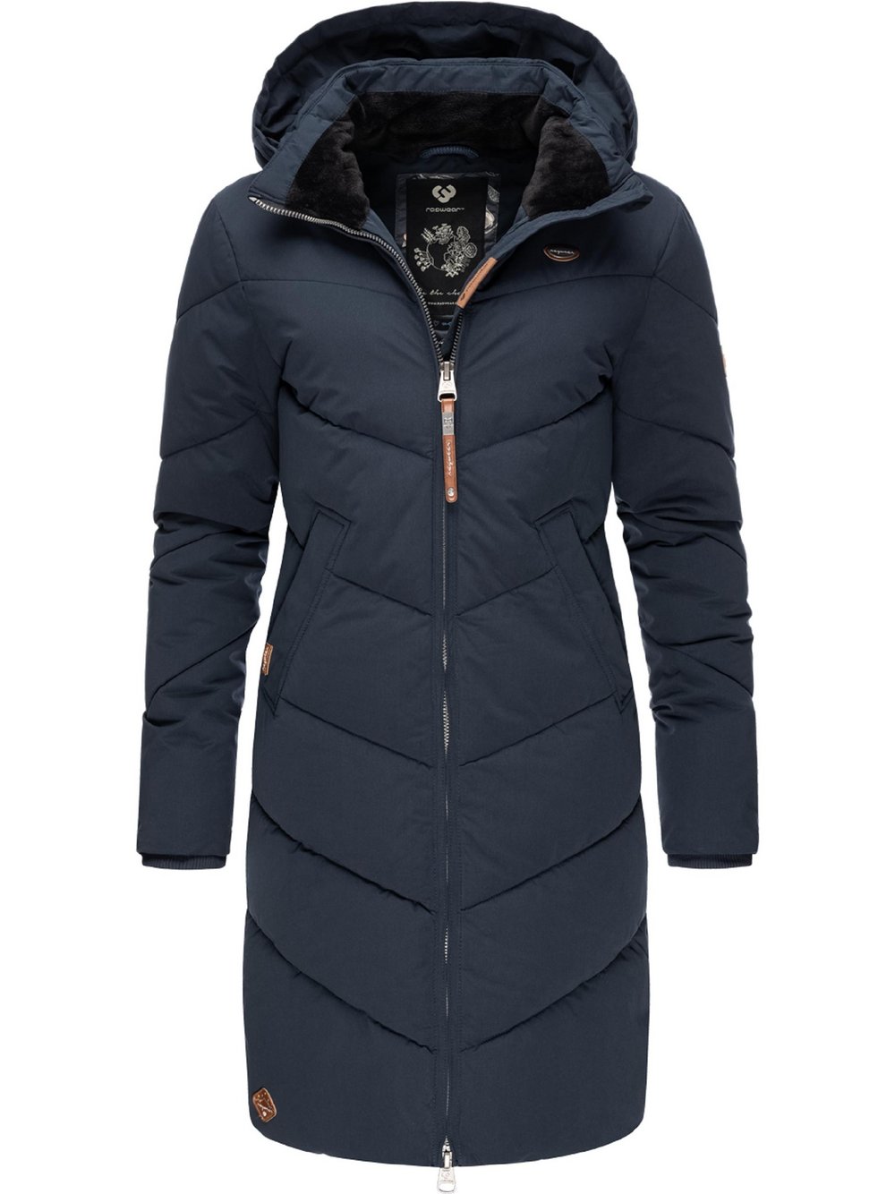 Ragwear Wintermantel Damen blau, S