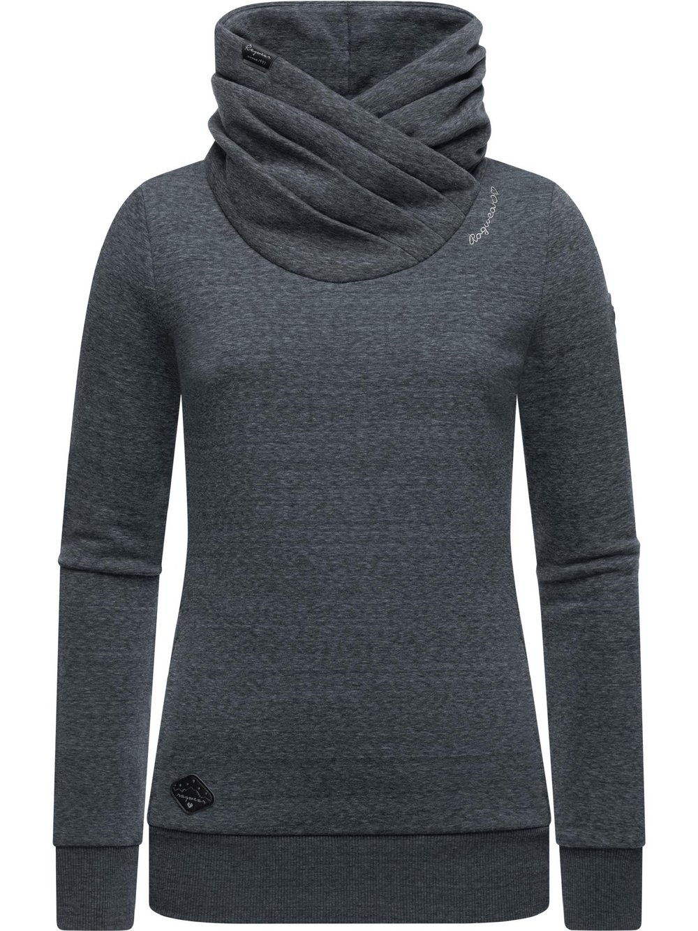 Ragwear Sweater Damen Baumwolle grau, XS