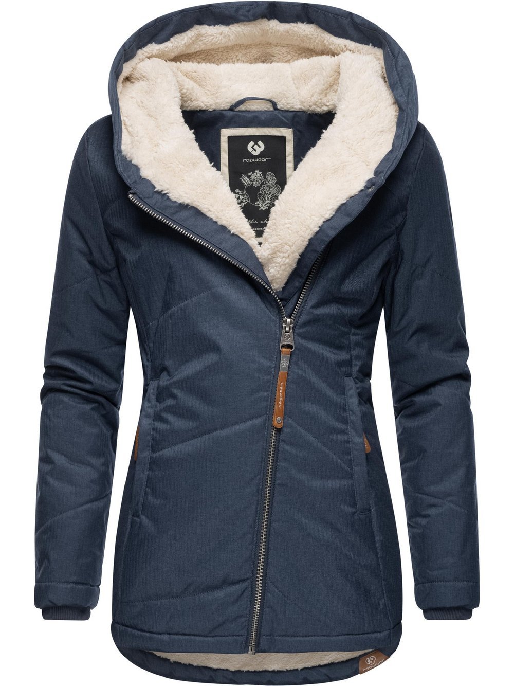 Ragwear Winterjacke Damen blau, L