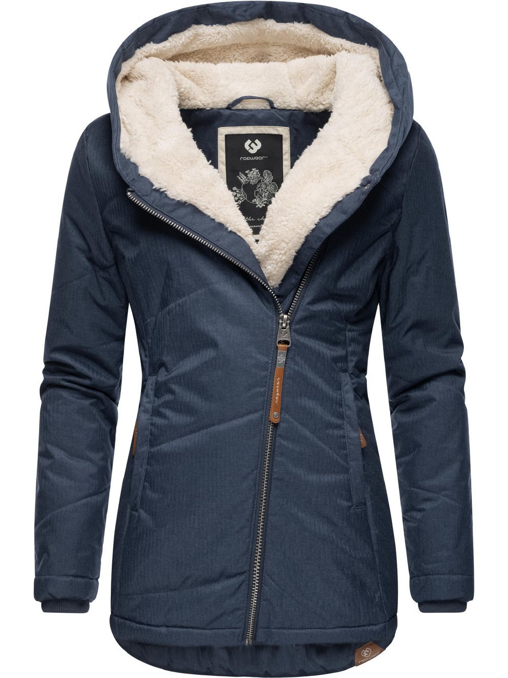 Ragwear Winterjacke Damen blau, S