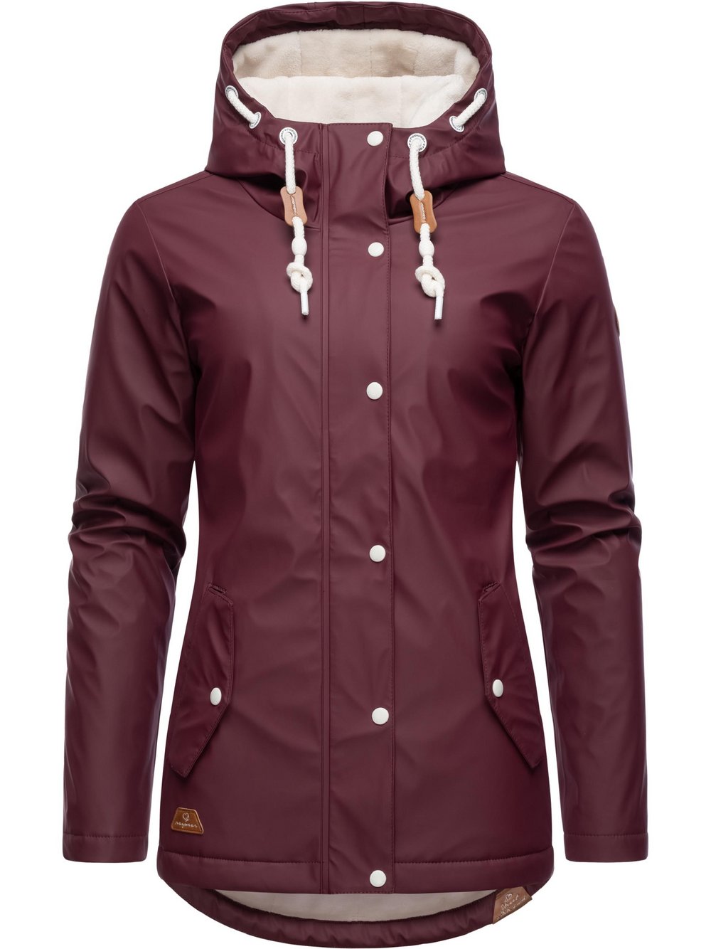 Ragwear Regenjacke Damen rot, XL