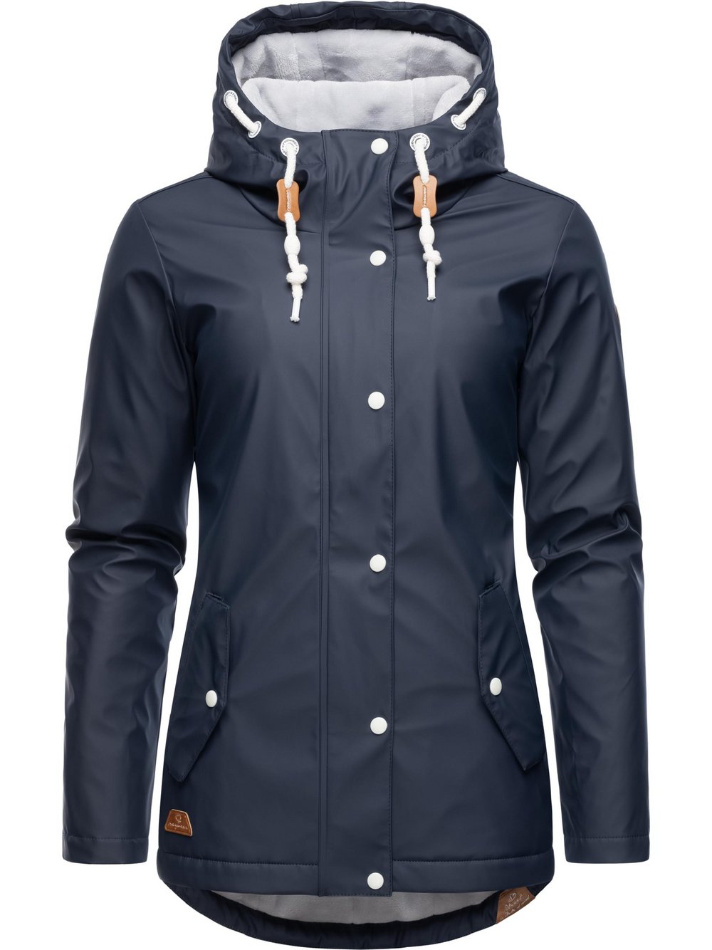 Ragwear Regenjacke Damen blau, S