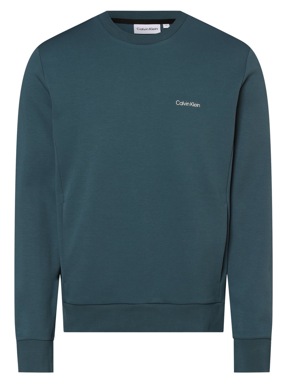 Calvin Klein - Męska bluza nierozpinana, niebieski