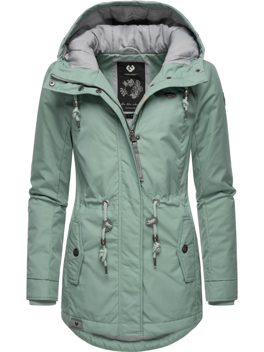 Ragwear Winterjacke Damen grün, XS